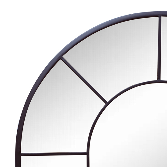 Arched Window Metal Frame Mirror XRG-2C